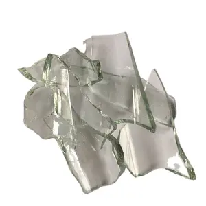 स्पष्ट ग्लास चट्टानें एम्बर टूटे हुए ग्लास क्यूलेट ग्लास क्यूलेट ग्लास