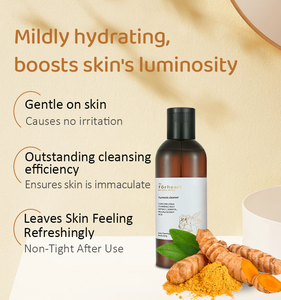 Detergente Viso Schiarente Naturale Private Label, Detergente Organico con Curcuma e Acido Cogico per Macchie Scure - Product Image 6