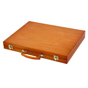Juego de materiales de arte de madera, 68 piezas, kit completo para niños, caja de regalo para dibujar y pintar - Product Image 5