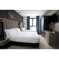 Sadie Best Western Hotel Liquides Meubles en bois de gros pour chambres Armoire Base de lit et canapé