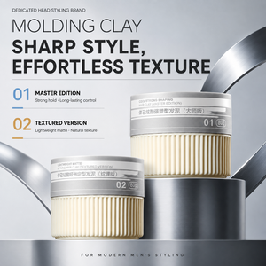 แว็ก<span class=keywords><strong>ซ์</strong></span>จัดแต่งทรง<span class=keywords><strong>ผม</strong></span> Strong Hold Hair Clay Matte Finish สำหรับ<span class=keywords><strong>ผู้ชาย</strong></span>ยุคใหม่ ใช้ได้ทุ<span class=keywords><strong>ก</strong></span>วัน - Product Image 2