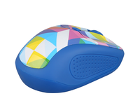 Souris optique USB sans fil MINI 2,4 GHz avec rétroéclairage LED 4D 1200 DPI pour ordinateur portable en stock