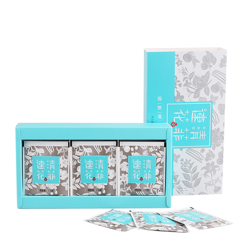 Yiling Lianhua Qingfei Tea Lung Clearing Tea Chinese herbal Nourishes lungs relieves cough