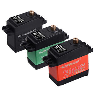 Engranaje de dirección de Metal Digital de 20KG para coche de escalada RC, Robot de torsión grande, brazo mecánico Pan-Tilt para accesorios de drones aéreos - Product Image 1