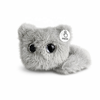 Jouets en peluche IA avec application, animaux en peluche éducatifs interactifs mignons en forme de chat, ensemble de jouets en peluche pour l'apprentissage des enfants, cadeau d'anniversaire