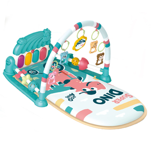 Cadre <span class=keywords><strong>de</strong></span> Fitness, tapis <span class=keywords><strong>de</strong></span> jeu pour bébé, jouets pour tout-petits, activité pour bébé, ensemble <span class=keywords><strong>de</strong></span> jouets sensoriels avec <span class=keywords><strong>musique</strong></span> et lumière - Product Image 1