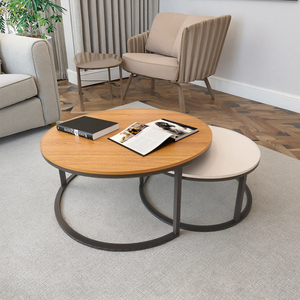 <span class=keywords><strong>Table</strong></span> basse en chêne à panneau <span class=keywords><strong>extensible</strong></span> facile à assembler au design <span class=keywords><strong>scandinave</strong></span> moderne pour la maison, la cuisine et le salon. - Product Image 5