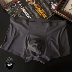 Wholesale Mid-Rise Men's Ice Silk Summer Underwear Manufacturers' Antibacterial Breathable Briefs & <b>Boxers</b> - Product Image 2