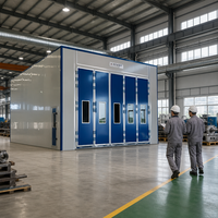 Cabine de pulvérisation pour traitement des COV destinée aux revêtements industriels