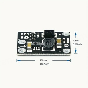 โมดูลเพิ่มแรงดันไฟฟ้ากระแสตรงขนาดเล็ก 3.7V เป็น 12V รองรับเอาต์พุต 5V/8V/9V/12V สำหรับแบตเตอรี่ลิเธียมไอออน - Product Image 4