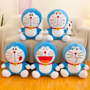 Boneco de Pelúcia <span class=keywords><strong>Doraemon</strong></span> de 50cm, Mistura de Cores, Criativo, Gato Gordo Dingdang, Super Macio, Enchimento de Algodão PP, Unissex - Product Image 2