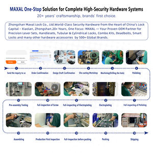 ट्या ऐप कंट्रोल कीलेस एंट्री फिंगरप्रिंट पासकोड लॉक स्मार्ट वाईफाई फ्रंट डोर एक्सेस वाटरप्रूफ इलेक्ट्रॉनिक डेडबॉल्ट - Product Image 3