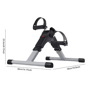 Máy tập thể dục đạp xe mini trong nhà bằng thép ABS, hỗ trợ phục hồi chức năng chi trên và dưới cho người trung niên và người cao tuổi, sử dụng dưới bàn - Product Image 4