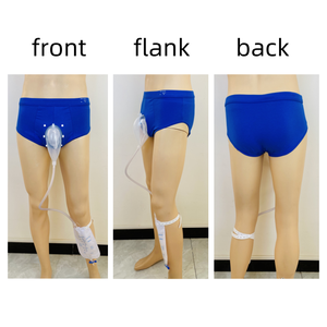 External <strong>Male</strong> Urinary Drainage Bag With Silicone Urinal Collector Set <strong>Catheter</strong> Leg Urine Bag for Man Urine Collection Bag - Product Image 3
