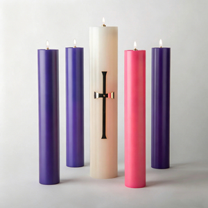 Velas <span class=keywords><strong>de</strong></span> <span class=keywords><strong>Adviento</strong></span> para quemar aceite, velas líquidas para iglesia, velas católicas para altar doméstico, velas cristianas <span class=keywords><strong>de</strong></span> parafina <span class=keywords><strong>de</strong></span> larga duración - Product Image 2