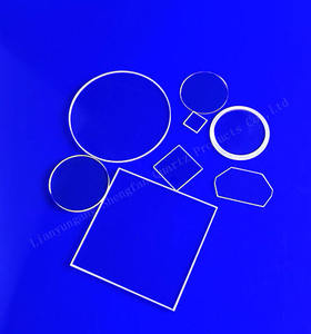 Yüksek hassasiyetli özel lazer kesim temizle kuvars levha düşük fiyatlı yarı iletken için saat camı safir kristal üretim - Product Image 5