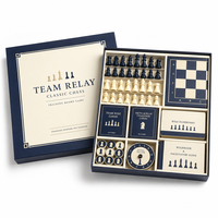 Jeu d'échecs portable personnalisé pour équipe, sur plateau en carton, pour l'entraînement des clubs scolaires
