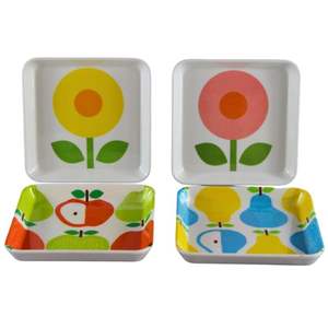 <span class=keywords><strong>Mini</strong></span> <span class=keywords><strong>plateau</strong></span> carré de style japonais et coréen de 6 pouces <span class=keywords><strong>Plateau</strong></span> en mélamine personnalisable pour les restaurants à domicile et les événements en plein air - Product Image 3