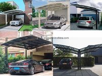 Conception populaire carports en aluminium philippines carport en aluminium gazebo pergola de jardin bioclimatique