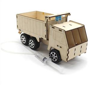 Autocarro con cassone ribaltabile n. 1 durante l'apprendimento e il gioco creativo idraulico scienza/educazione macchinina assemblaggio manuale fai da te - Product Image 1