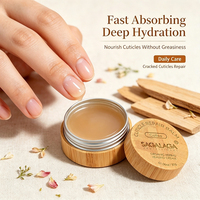 Baume pour cuticules SAGALAGA 30g, OEM ODM, multi-usages, portable, pour l'entretien des ongles en spa et coffret cadeau