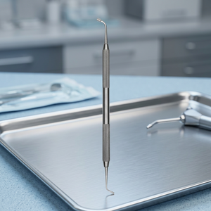 Condensador Dental Manual de Acero # 154 Instrumentos Dentales Restauradores - La Base de los Instrumentos Quirúrgicos Wellgrow SV-2070 Clase II - Product Image 2
