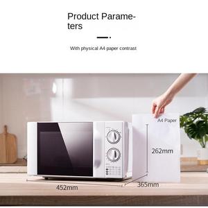 20L ไมโครเวฟเตาอบไมโครเวฟขนาดเล็กแบบหมุนได้อเนกประสงค์ทำงานอัตโนมัติ - Product Image 4