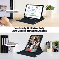 Clavier détachable rotatif à 360 degrés de style professionnel pour Samsung Tab A9 Plus X210/X216/X218 11 pouces