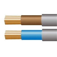 Fil monobrin ignifuge NH-BV 450/750V pour systèmes d'urgence incendie et de sécurité
