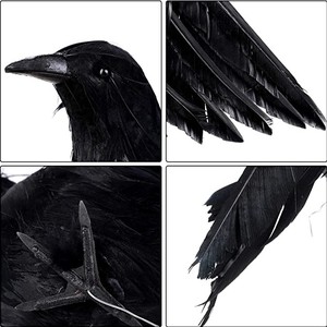 Halloween Trang Trí Crow/Thương Mại Halloween Trang Trí Crow/Halloween Realistic Crow - Product Image 3