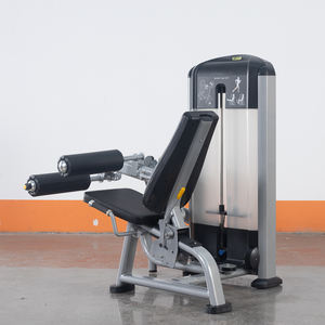 Máquina de curl de piernas sentado con selector de peso, comercial, con sistema de carga por pin y pila de pesas para entrenamiento de fuerza de isquiotibiales - Product Image 2