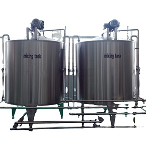 رر الفولاذ المقاوم للصدأ 10T 20T الكيميائية واحد طبقة خزان المزج - Product Image 4