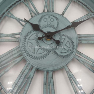 Customized Big Size Analog Vintage Retro Large Plastic <strong>Wall</strong> <strong>Clock</strong> case <strong>Roman</strong> <strong>Numerals</strong> Art <strong>Wall</strong> <strong>Clock</strong> - Product Image 5