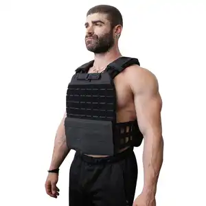 Hot Koop Tactical Kracht En Uithoudingsvermogen Training Fitness Verstelbare Gewogen Vest Voor Mannen Training Running