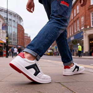 Chaussures de football et de football montantes pour hommes, chaussures de sport antidérapantes tendance et à la mode - Product Image 6