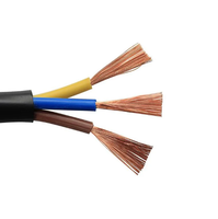 Harga pabrik 3 inti HO5RR-F HO5RN-F H07RN-F inti tembaga kabel karet fleksibel terjalin dan diisolasi dengan isolasi PVC