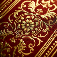 Boîte de cartes à jouer de luxe personnalisée en or rubis, double jeu, étanche, avec couvercle rigide, pour emballage cadeau familial