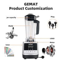 Elektrische tafelblender notenmelkmaker multifunctionele valbestendige sapcentrifuge blender mixer molen voor smoothies babyvoedselbereider
