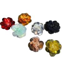 Petites fleurs artisanales, paillettes et perles, fourniture directe d'usine pour la décoration de vêtements, chaussures et sacs, fabriquées en PVC durable