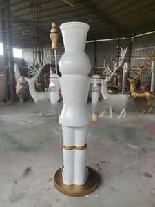 <span class=keywords><strong>Casse</strong></span>-noisettes de Noël de grande taille en fibre de verre, produits commerciaux, décorations de Noël d'extérieur, grandes décorations, <span class=keywords><strong>casse</strong></span>-noisettes - Product Image 6