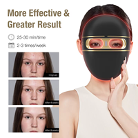 Masque de beauté LED pour le visage, soin de la peau Currentbody, anti-rides, 4 en 1, utilisation à domicile, thérapie par lumière rouge, LED, pour femmes, OEM/ODM