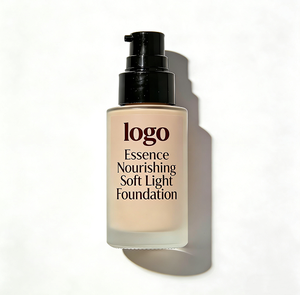 Fond de teint liquide nourrissant naturel OEM/ODM, éclaircissant, éclat doux, tons clairs à moyens, peau mixte, taille standard - Product Image 1