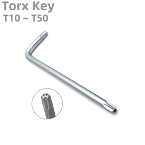 Cờ <span class=keywords><strong>l</strong></span>ê chữ <span class=keywords><strong>L</strong></span> mạ kẽm thép CrV, đầu <span class=keywords><strong>Torx</strong></span> T10 T15 T20 T25 T27 T30 T40 T45 T50 có <span class=keywords><strong>l</strong></span>ỗ bảo vệ, dụng cụ cầm tay - Product Image 1