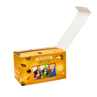 Cartone bianco personalizzato espositore scatole di carta in cartone per prodotti con Display a serpente scatola di carta al dettaglio