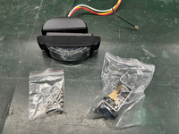 Kit DE LUZ DE baliza de emergencia automática de 6W con luz de coche intermitente estroboscópica de 6 Leds LTD155
