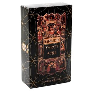 5781 Mazzo di Tarocchi Kabbalah Avanzati in Inglese Personalizzabile Bestseller Transfrontaliero - Product Image 2