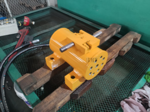 Actionneur rotatif hydraulique hélicoïdal à 90-360 degrés <span class=keywords><strong>Support</strong></span> au pied et montage sur bride <span class=keywords><strong>avant</strong></span> Actionneur rotatif hydraulique - Product Image 5