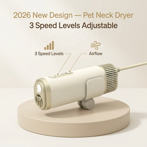 Producto Popular 2026: Secador de Cuello para Perros Manos Libres, Secador de Mascotas, 110000 RPM, Ajustable para Gatos, Fácil Almacenamiento, 1000W - Product Image 3