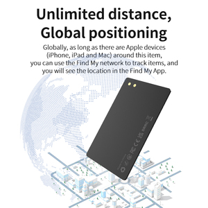 Ultra Slim <span class=keywords><strong>Magnetic</strong></span> Pin sạc ví thông minh Finder tìm thấy thẻ của tôi thiết bị chống Lost toàn cầu GPS Tracker định vị - Product Image 3