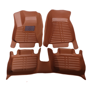Juego Completo de Lujo 2026 de 3 Piezas, Alfombrillas de Cuero PVC Impermeables de 8MM de Grosor para el Interior del Automóvil - Product Image 5
